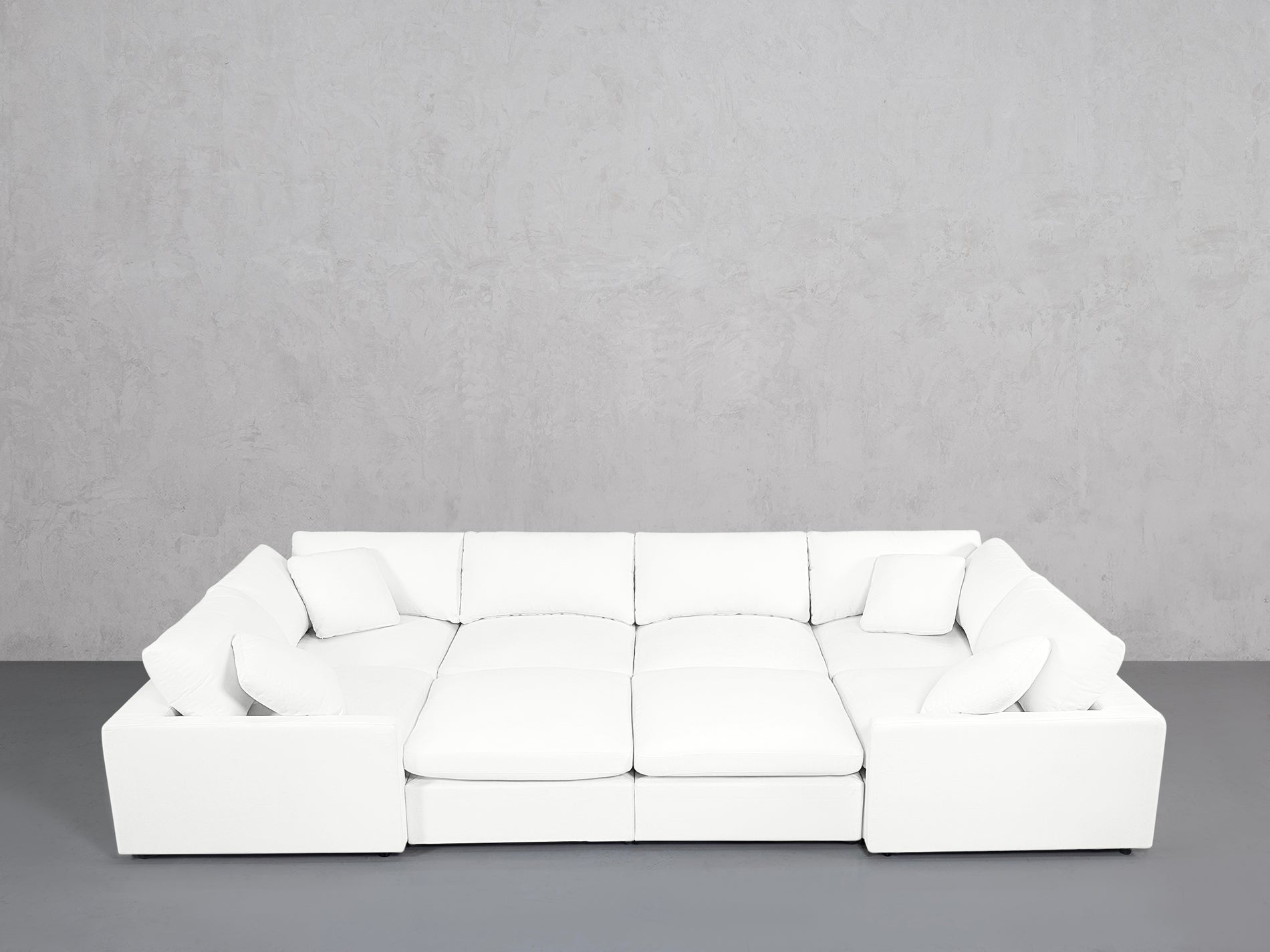 8-Seat Modular Closed Pit (Thin Arms)