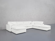 7-Seat Modular Chaise Corner Right Lounger Sectional (Thin Arm)