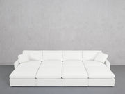 8-Seat Modular Daybed (Thin Arms)