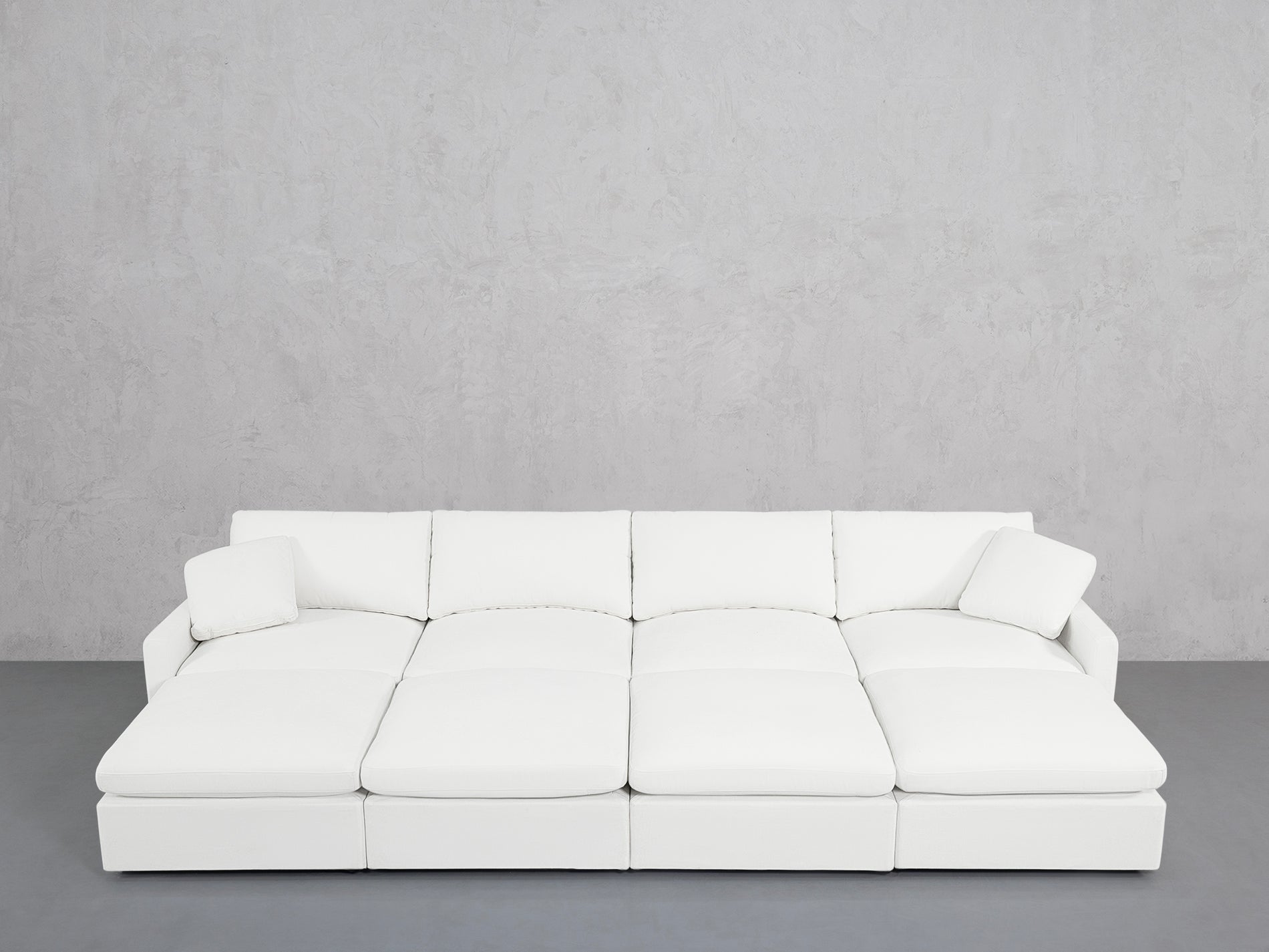 8-Seat Modular Daybed (Thin Arms)