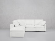 5-Seat Modular Corner Lounger Sectional (Thin Arms)