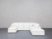 7-Seat Modular Chaise Corner Right Lounger Sectional (Thin Arm)