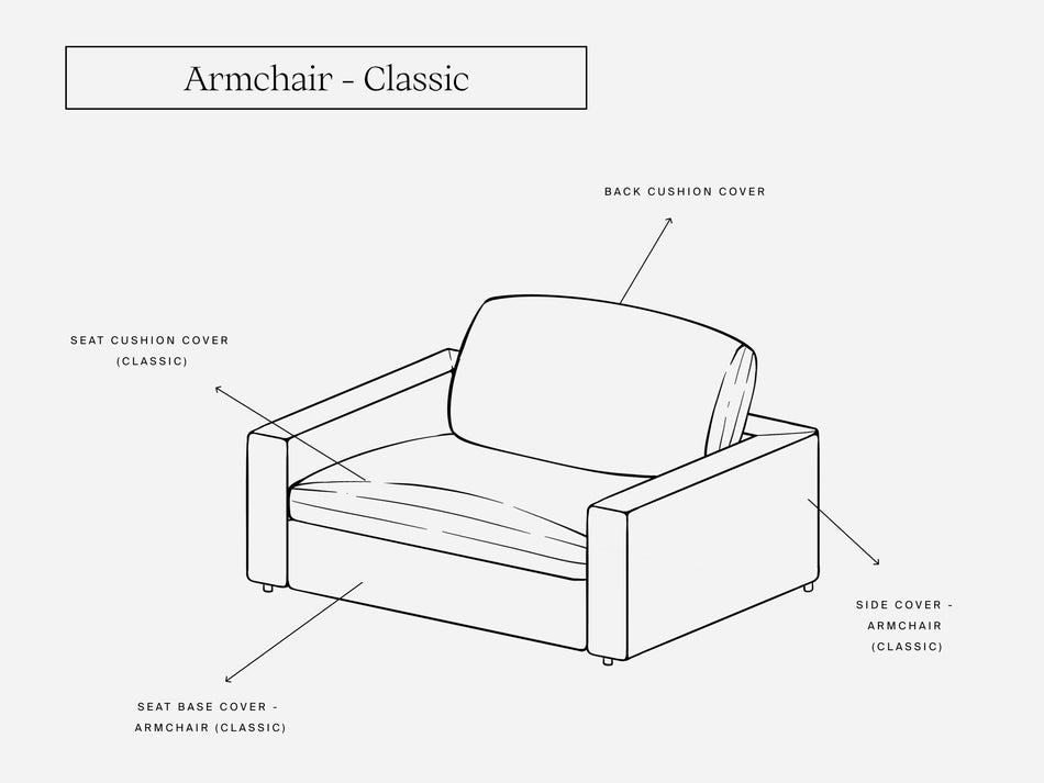 Cover Set - Armchair