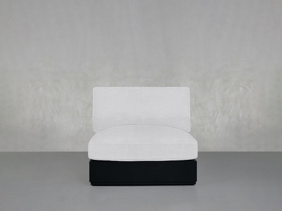 Armless Seat Aluminum Outdoor