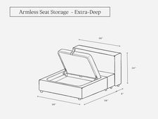 Armless Seat (Storage)