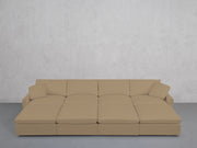 8-Seat Modular Daybed (Thin Arms)