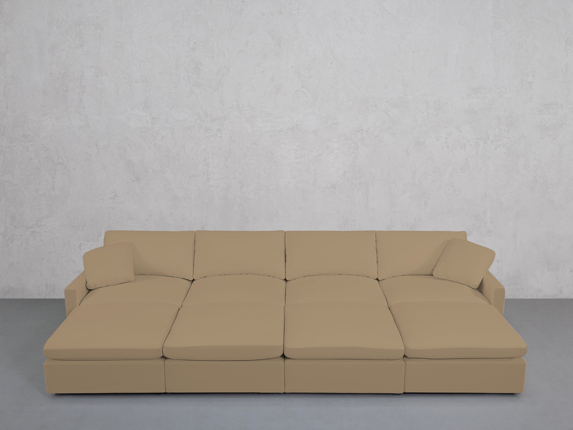 8-Seat Modular Daybed (Thin Arms)