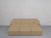 6-Seat Modular Daybed (Thin Arms)