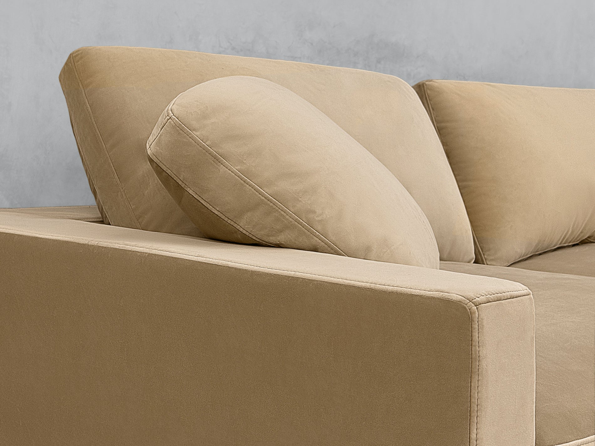 7-Seat Modular Chaise Corner Lounger Sectional (Thin Arms)