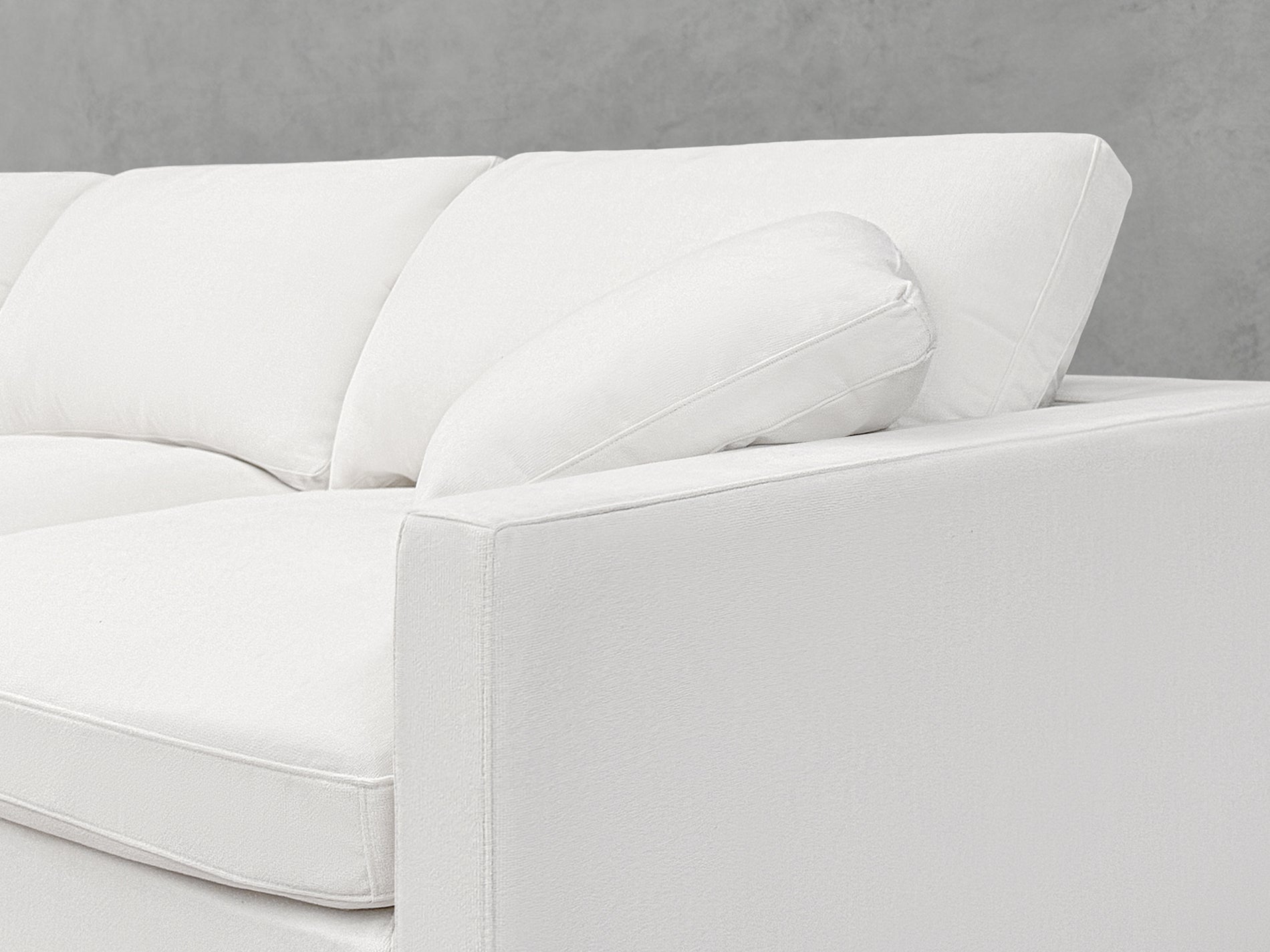 4-Seat Modular Corner Sectional (Thin Arms)