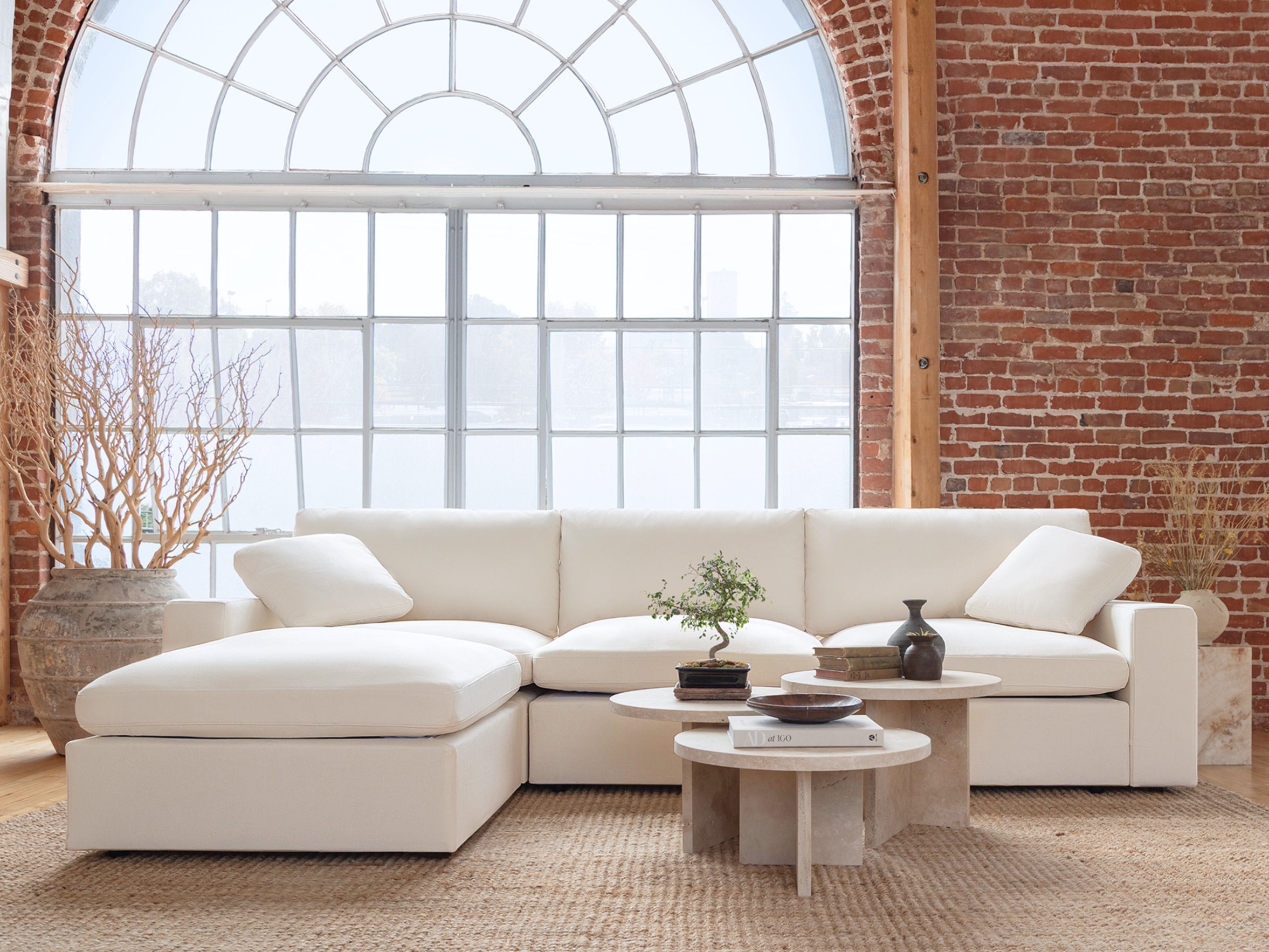 3-Seat Modular Chaise Sectional