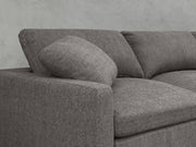 5-Seat Modular Corner Lounger Sectional (Thin Arms)