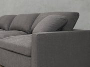 5-Seat Modular Corner Lounger Sectional (Thin Arms)