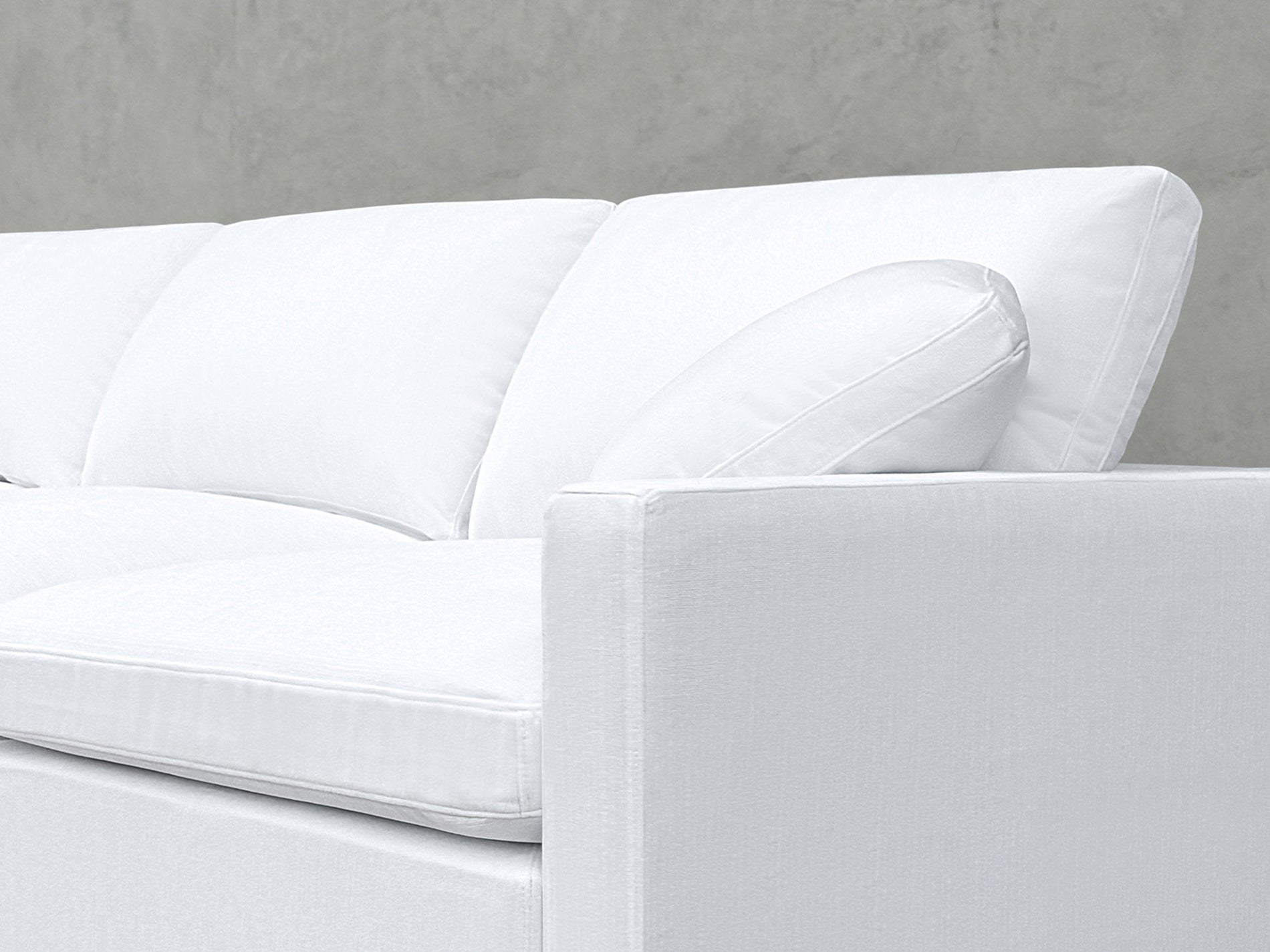5-Seat Modular Corner Lounger Sectional (Thin Arms)