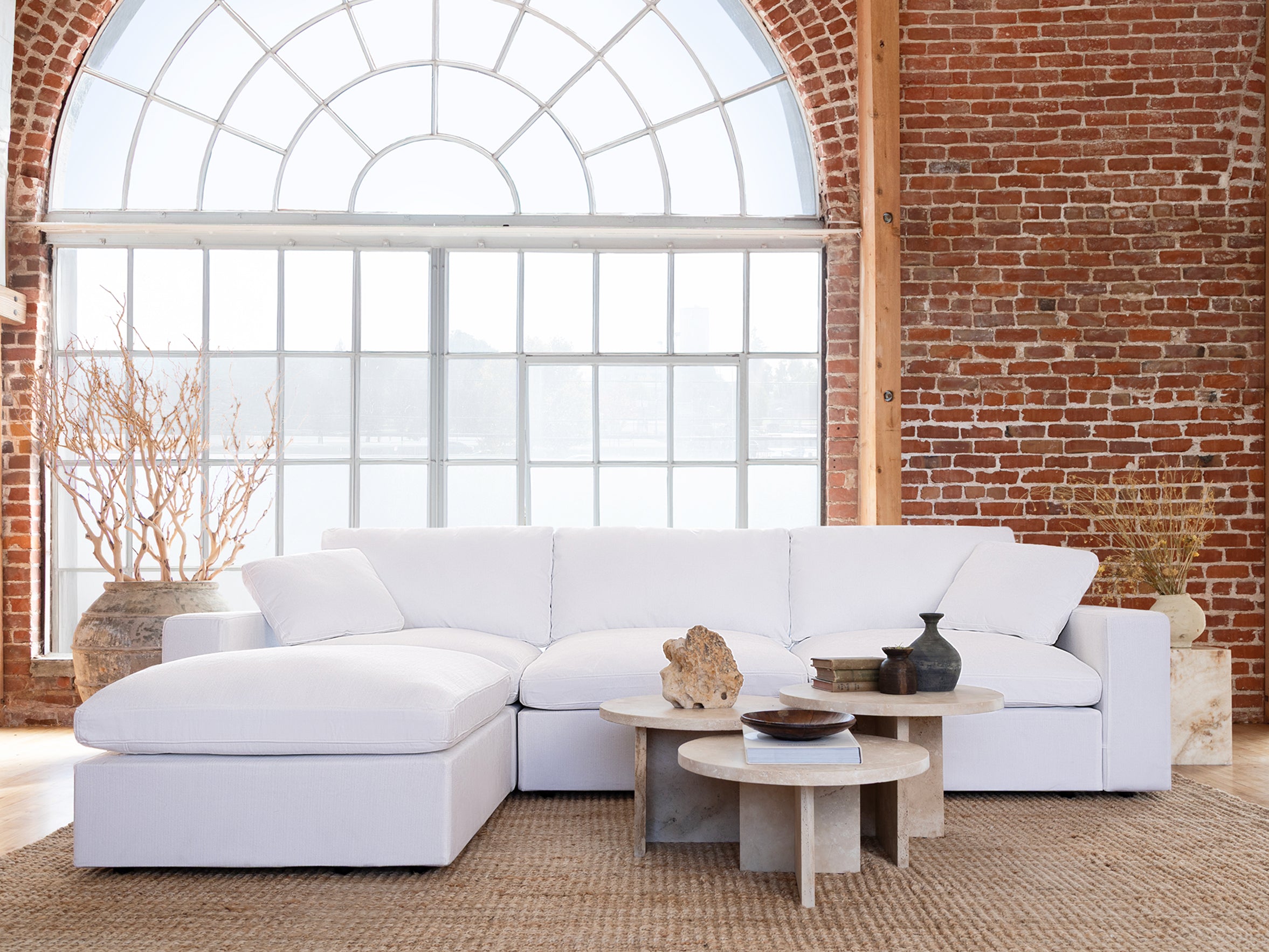 3-Seat Modular Chaise Sectional