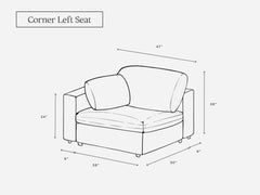 Corner Left Seat