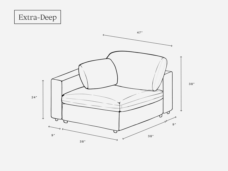 Corner Left Seat (Storage)