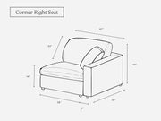 Corner Right Seat
