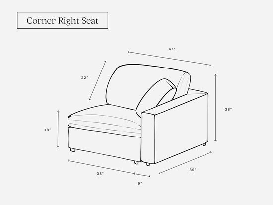 Corner Right Seat