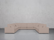 8-Seat Modular U-Sectional (Thin Arms)