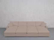 8-Seat Modular Daybed (Thin Arms)