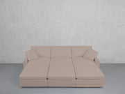 6-Seat Modular Daybed (Thin Arms)