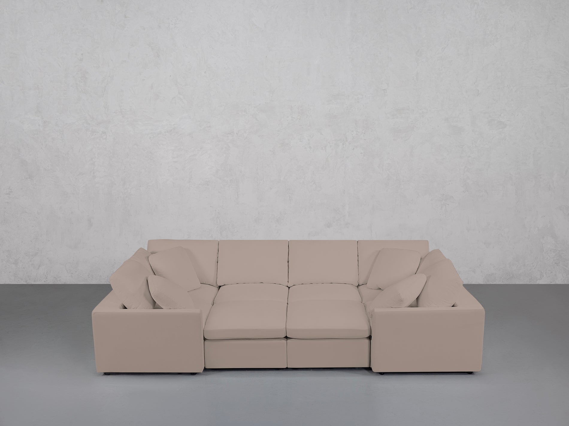 8-Seat Modular Closed Pit (Thin Arms)