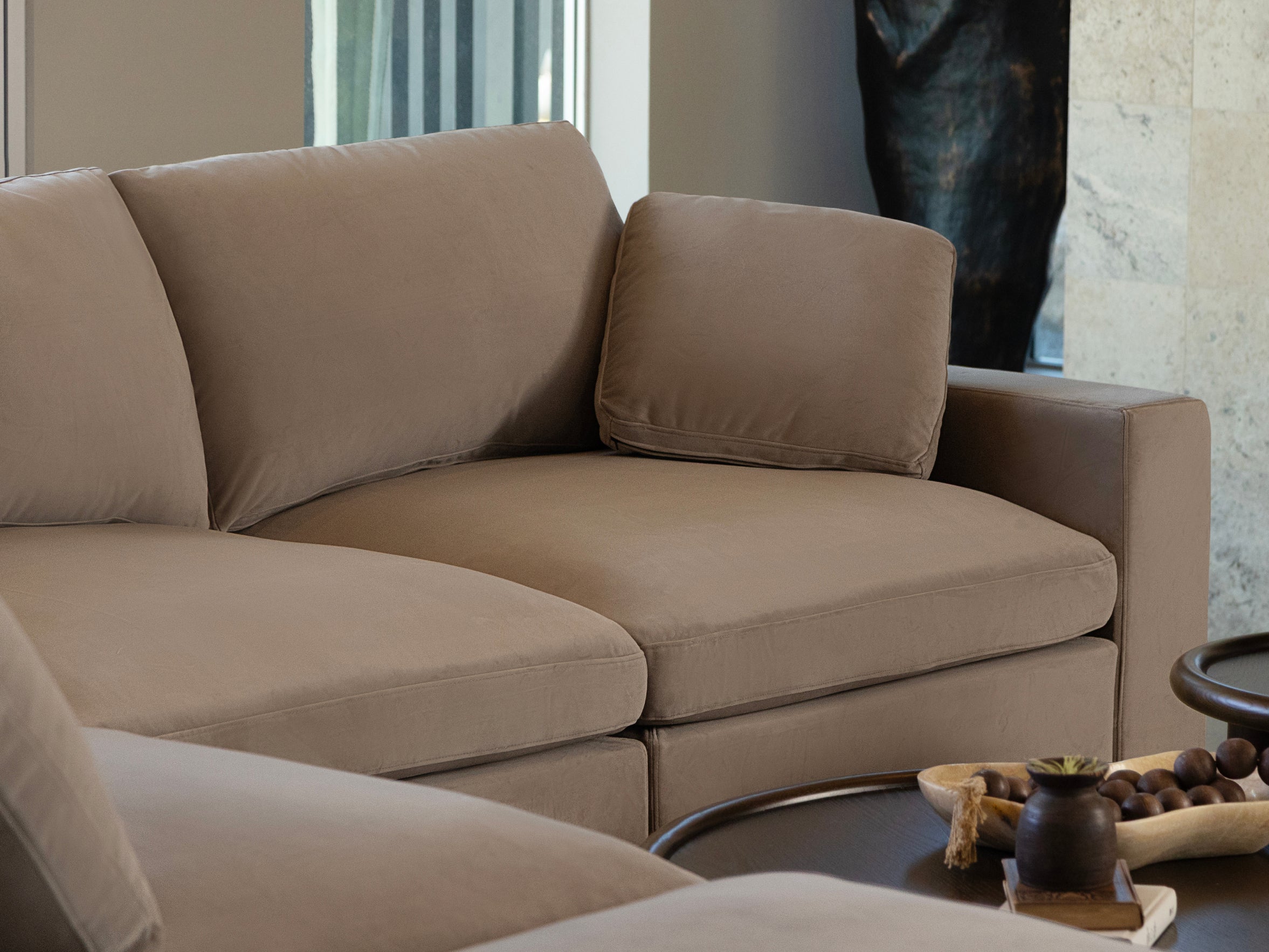 4-Seat Modular Chaise Sectional