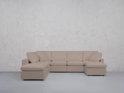 7-Seat Modular Chaise Corner Lounger Sectional (Thin Arms)