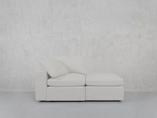 2-Seat Modular Lounger Loveseat