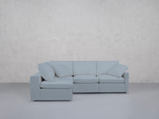 4-Seat Modular Open Corner Sectional (Thin Arms)