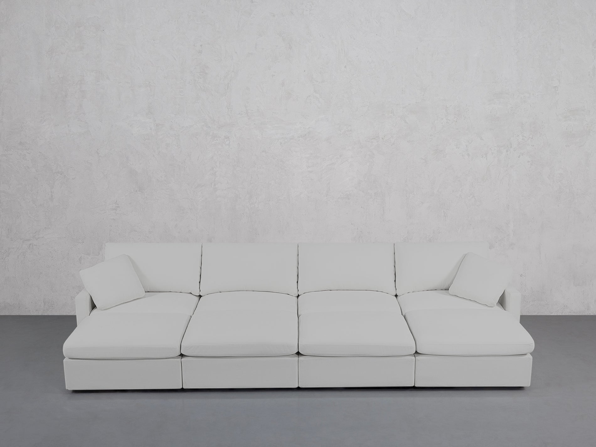 8-Seat Modular Daybed (Thin Arms)