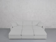 6-Seat Modular Daybed (Thin Arms)