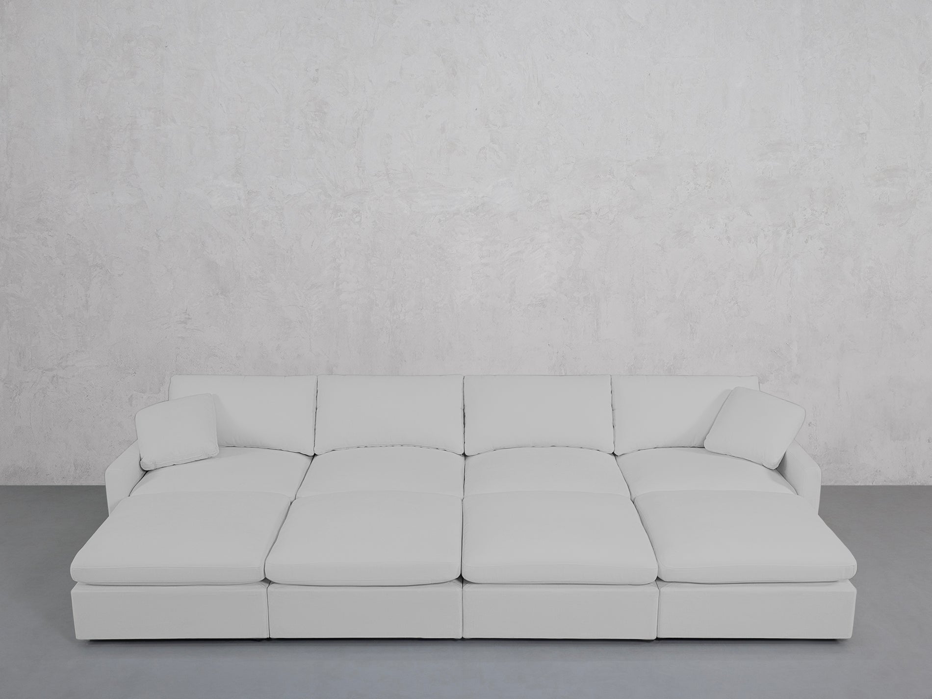 8-Seat Modular Daybed (Thin Arms)