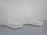 7-Seat Modular Chaise Corner Right Lounger Sectional (Thin Arm)