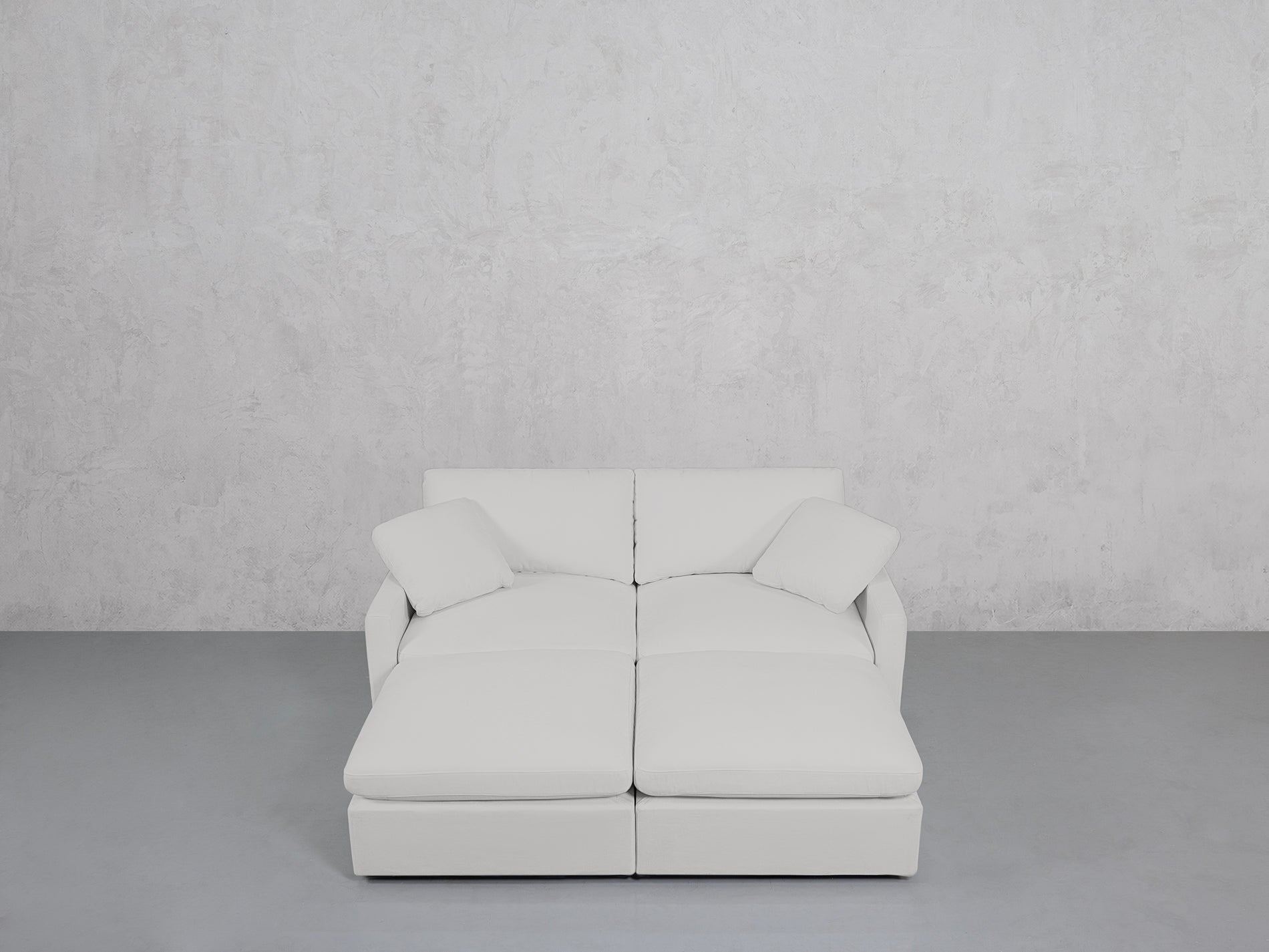 4-Seat Modular Daybed (Thin Arms)