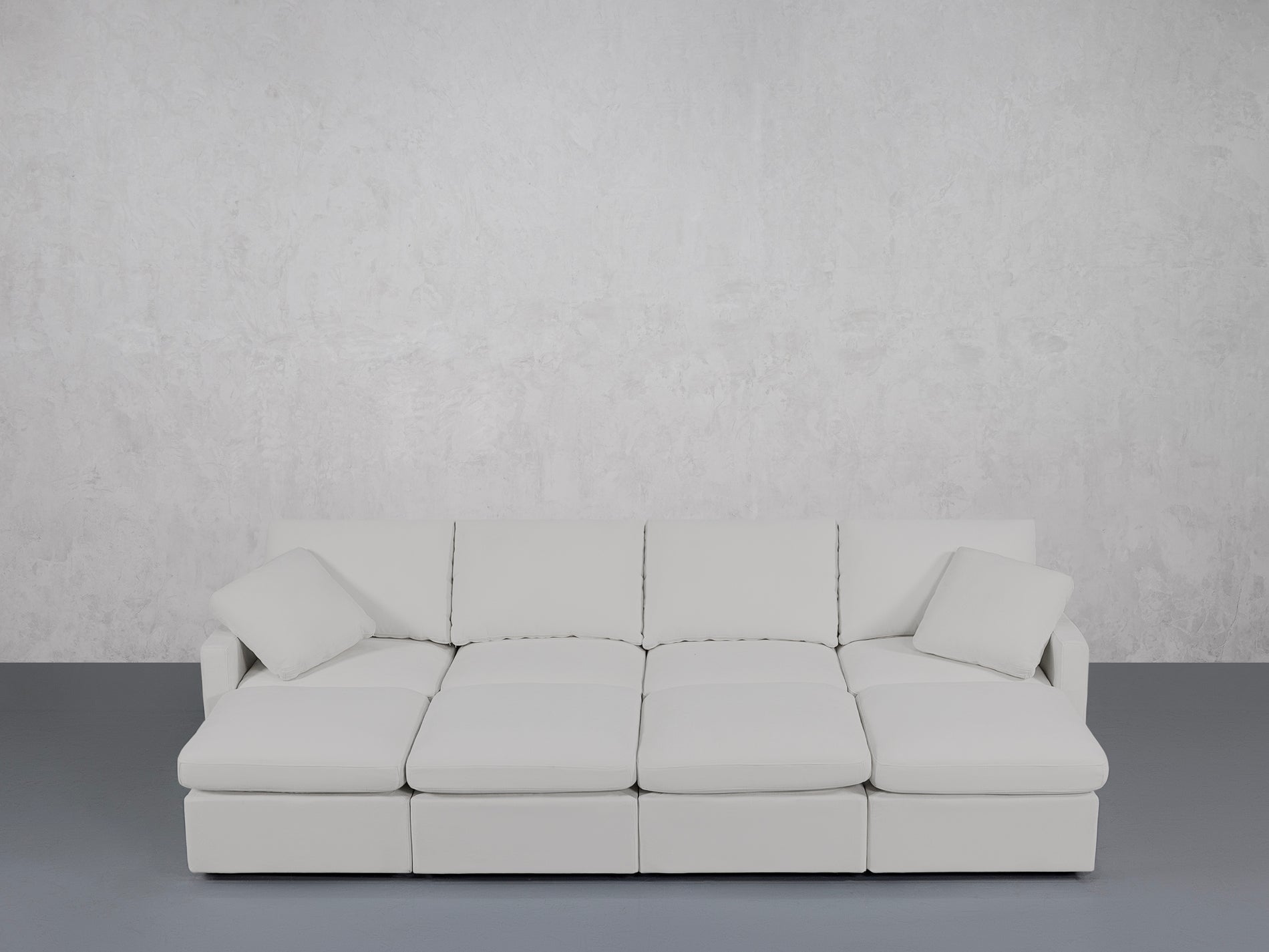 8-Seat Modular Daybed (Thin Arms)