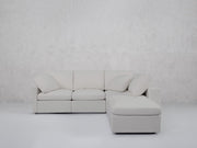 5-Seat Modular Corner Right Lounger Sectional (Thin Arms)