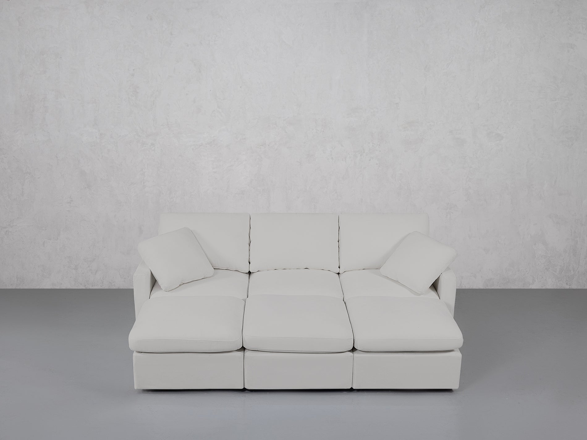 6-Seat Modular Daybed (Thin Arms)