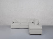5-Seat Modular Corner Right Lounger Sectional (Thin Arms)