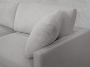 4-Seat Modular Open Corner Sectional (Thin Arms)