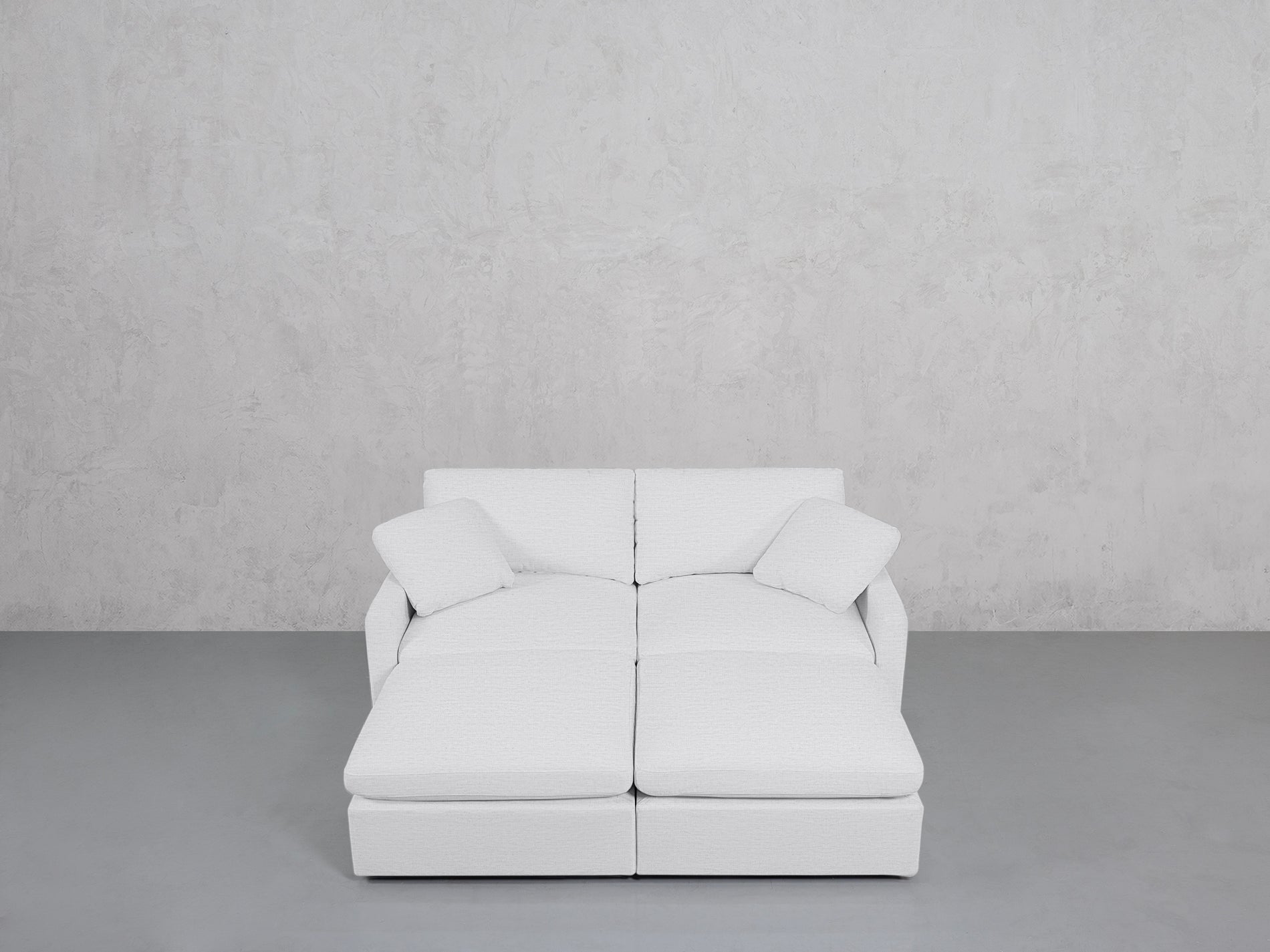 4-Seat Modular Daybed (Thin Arms)