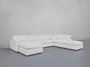 7-Seat Modular Chaise Corner Right Lounger Sectional (Thin Arm)