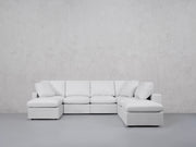 7-Seat Modular Chaise Corner Right Lounger Sectional (Thin Arm)