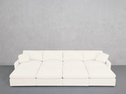 8-Seat Modular Daybed (Thin Arms)