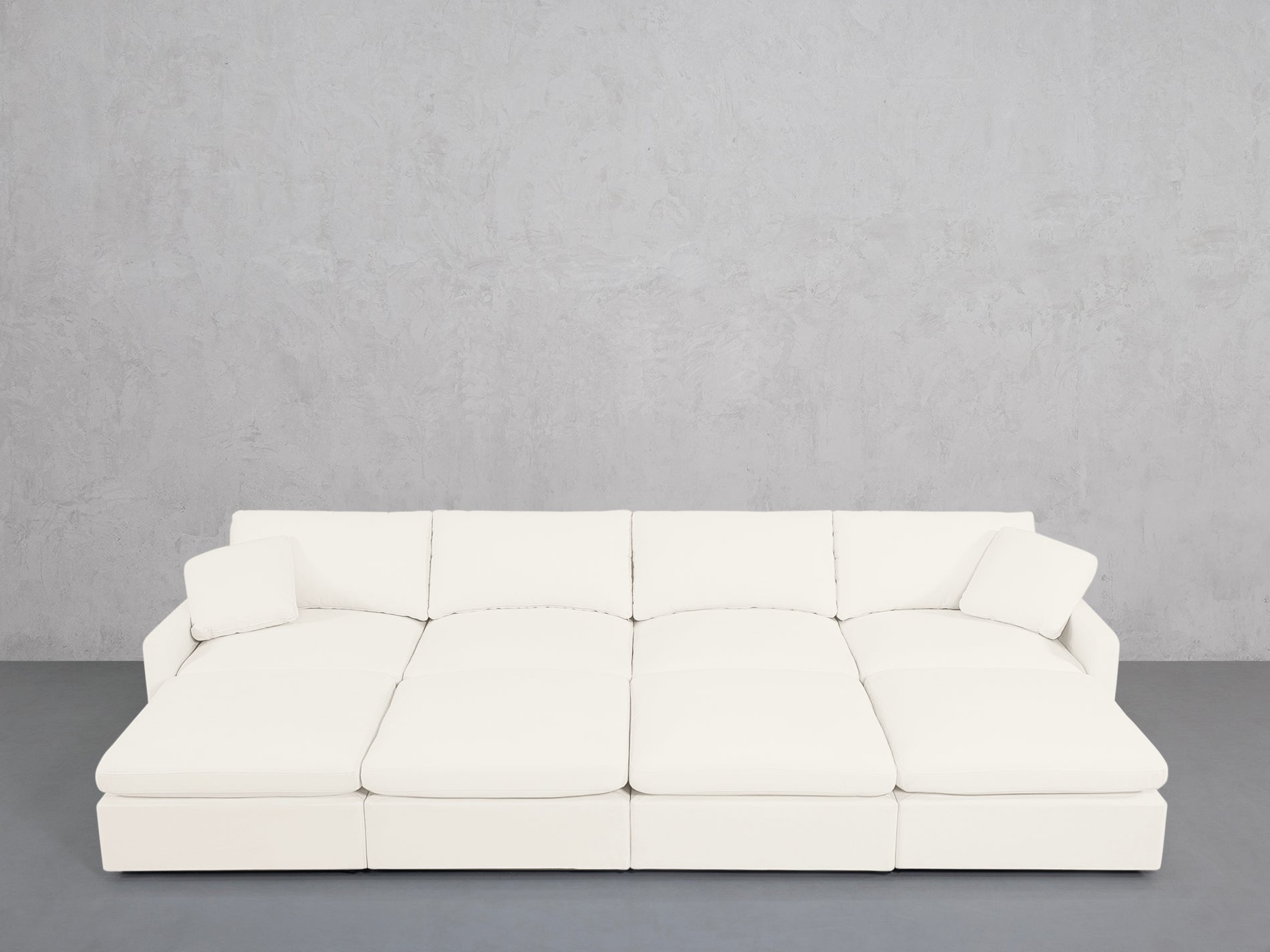 8-Seat Modular Daybed (Thin Arms)