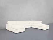 7-Seat Modular Chaise Corner Right Lounger Sectional (Thin Arm)
