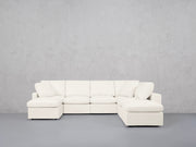 7-Seat Modular Chaise Corner Right Lounger Sectional (Thin Arm)