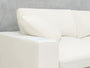 Ivory White (Velvet) - Back Cushions - 7th Avenue