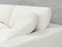  Ivory White (Velvet) - Back Cushions - 7th Avenue